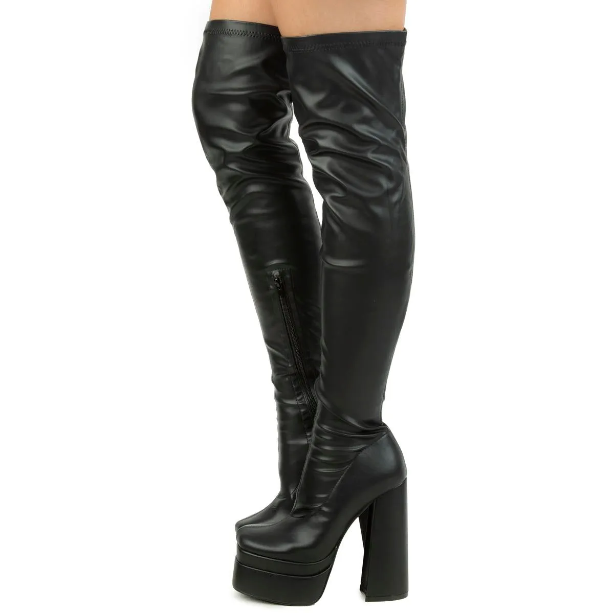 ARI-10 Thigh High Platform Boot