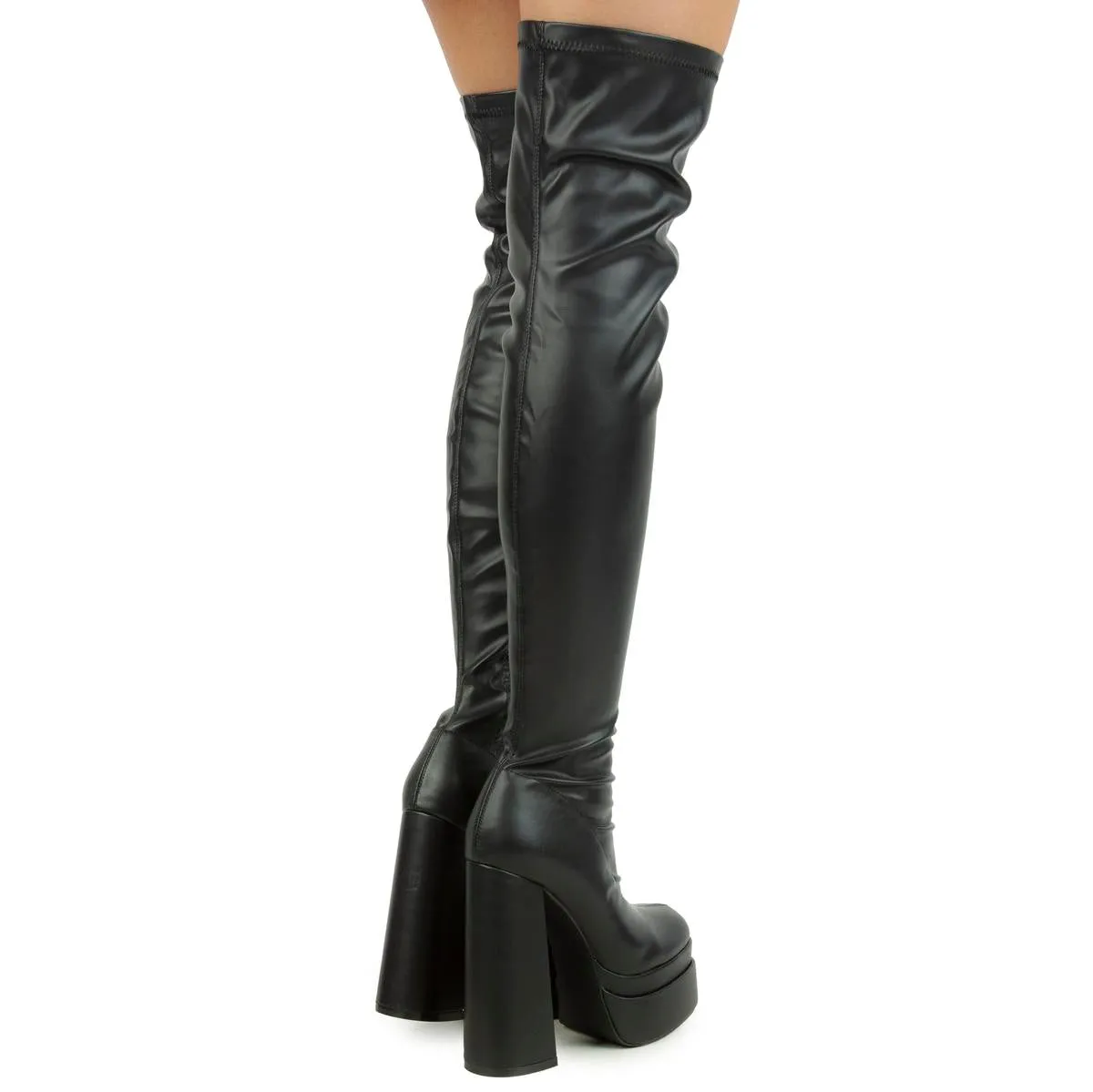 ARI-10 Thigh High Platform Boot