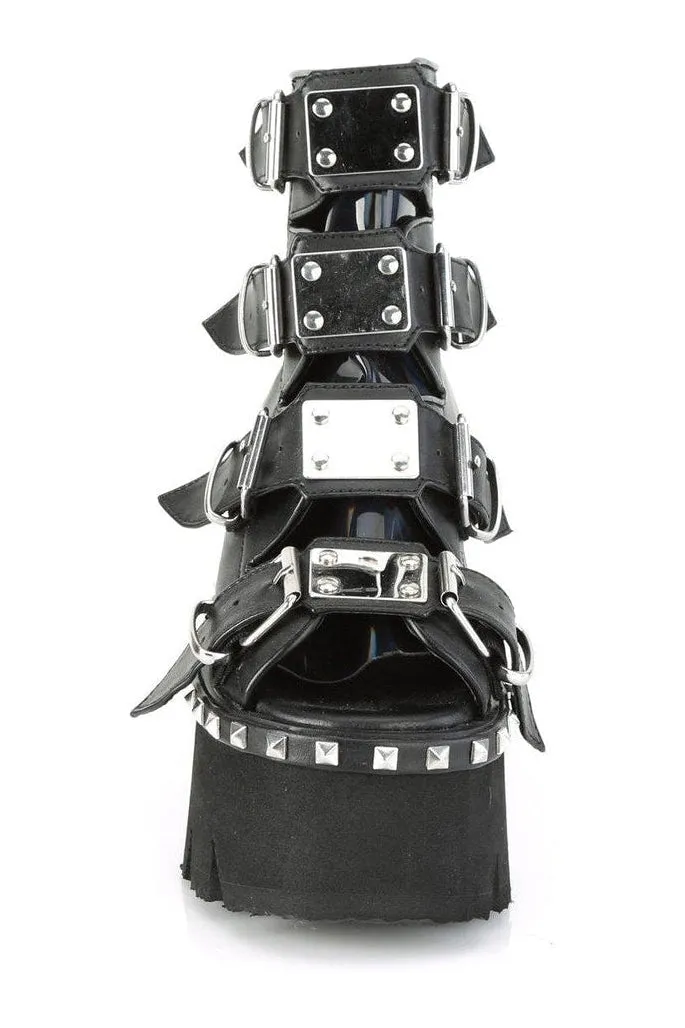 ASHES-70 Ankle Boot | Hologram Faux Leather