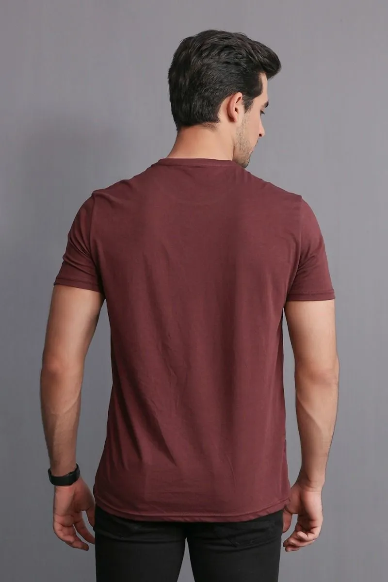 Avengers Maroon T Shirt