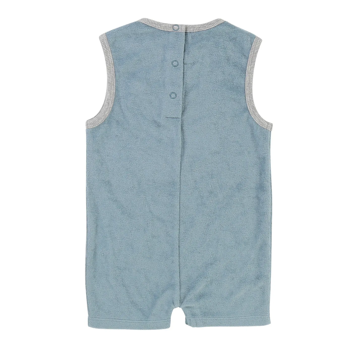 Baby Boys Sleeveless Terry Shortalls