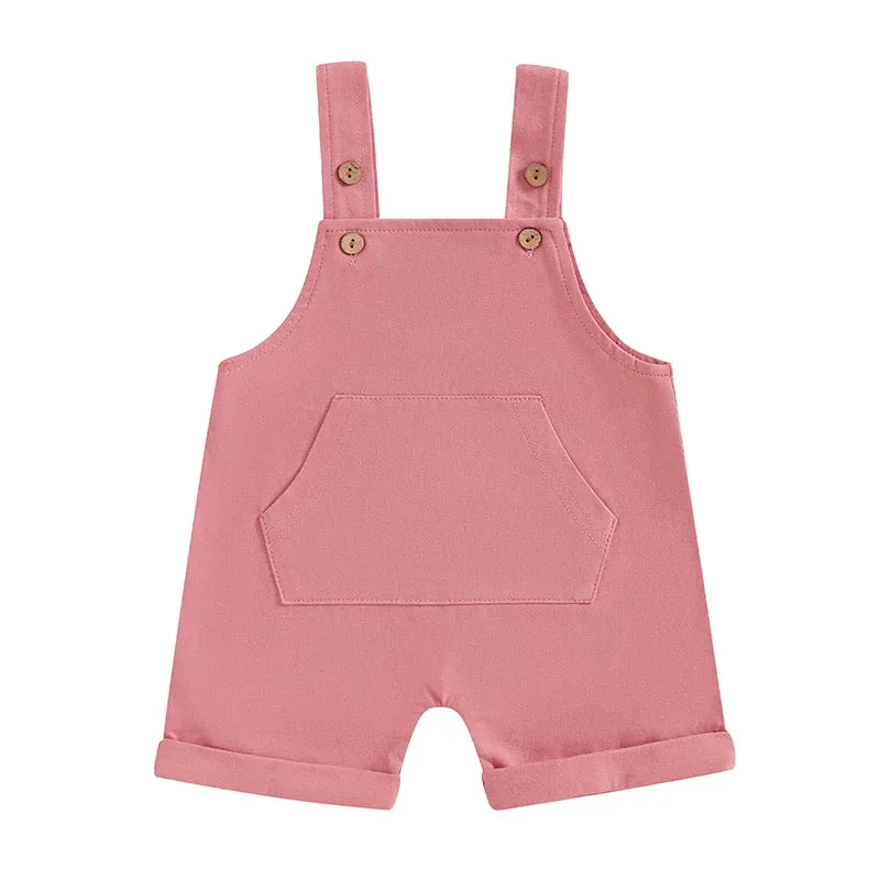 Baby Outfit Boys' Planet Space Romper & Bib Shorts Set