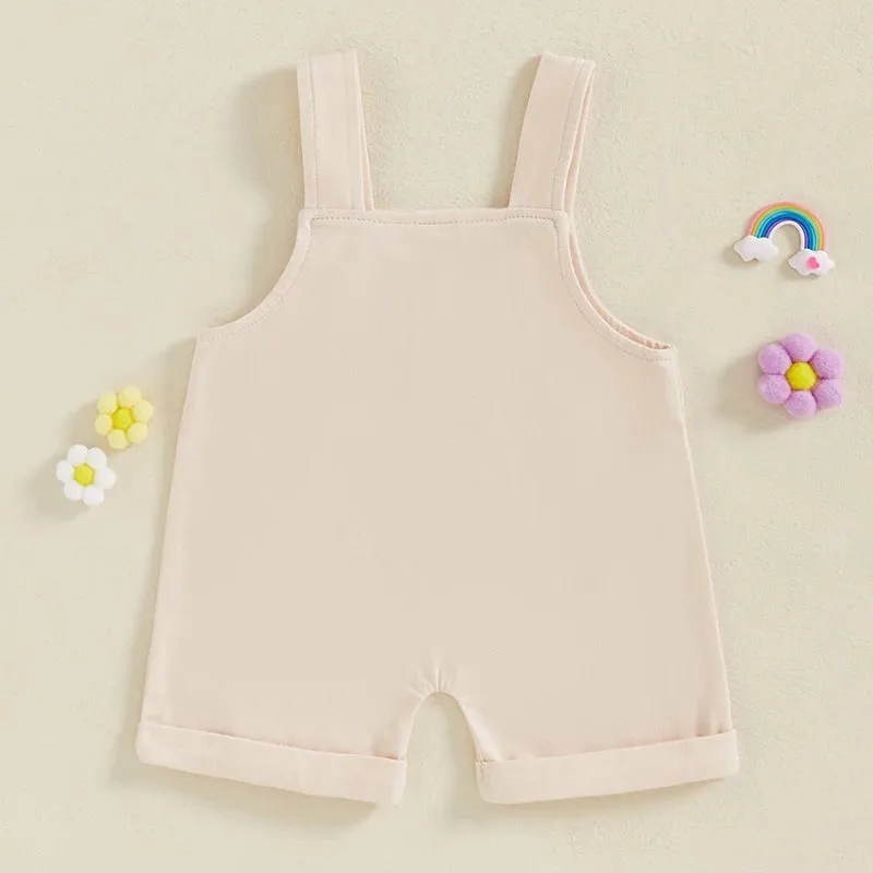 Baby Outfit Boys' Planet Space Romper & Bib Shorts Set