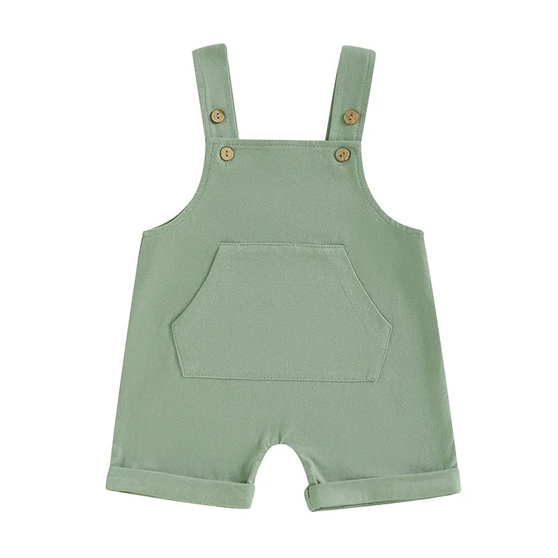 Baby Outfit Boys' Planet Space Romper & Bib Shorts Set