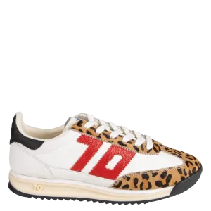 Barkley Strike in White/Pony/Camel Sneakers