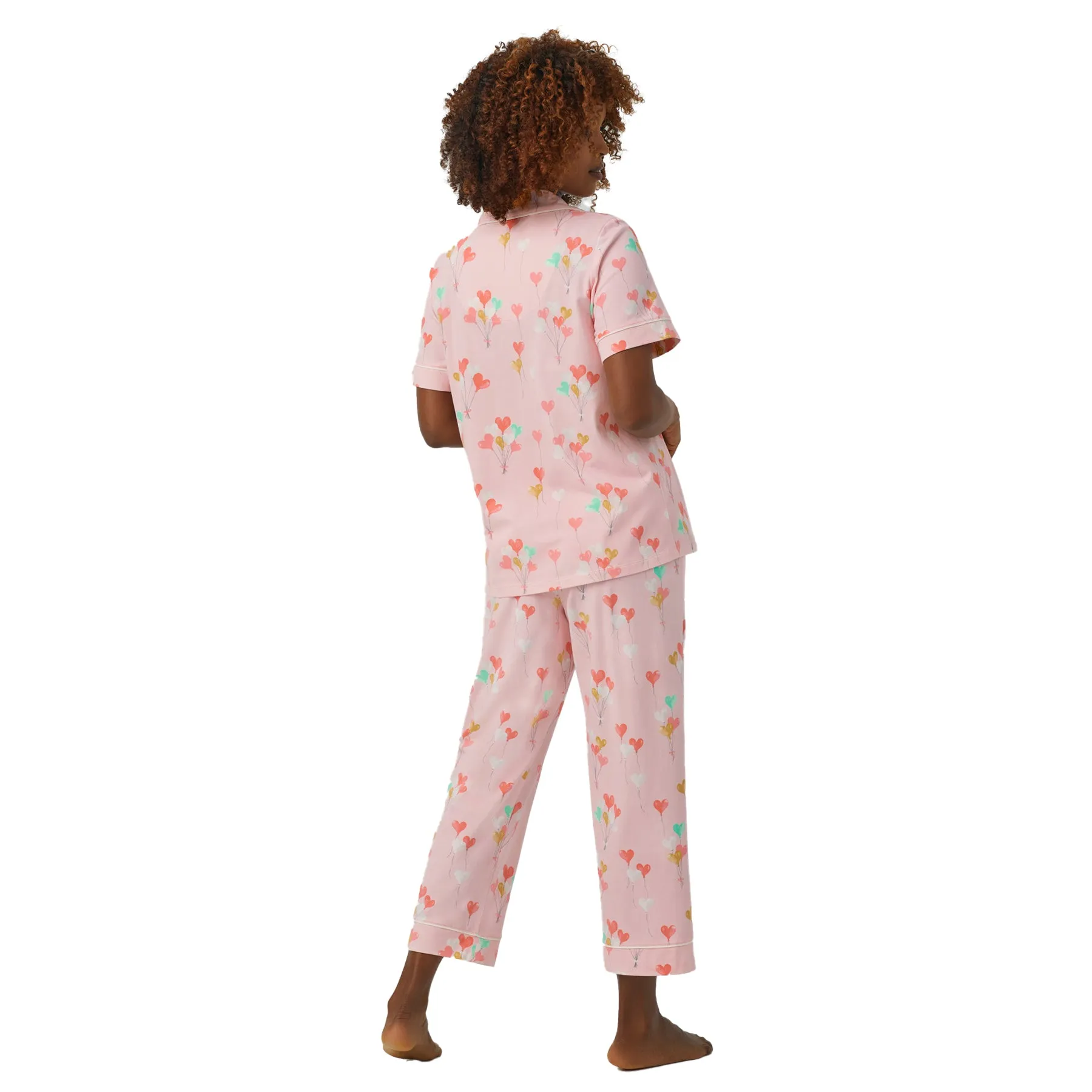Bed Head Short Slv Cropped Pant PJ Set