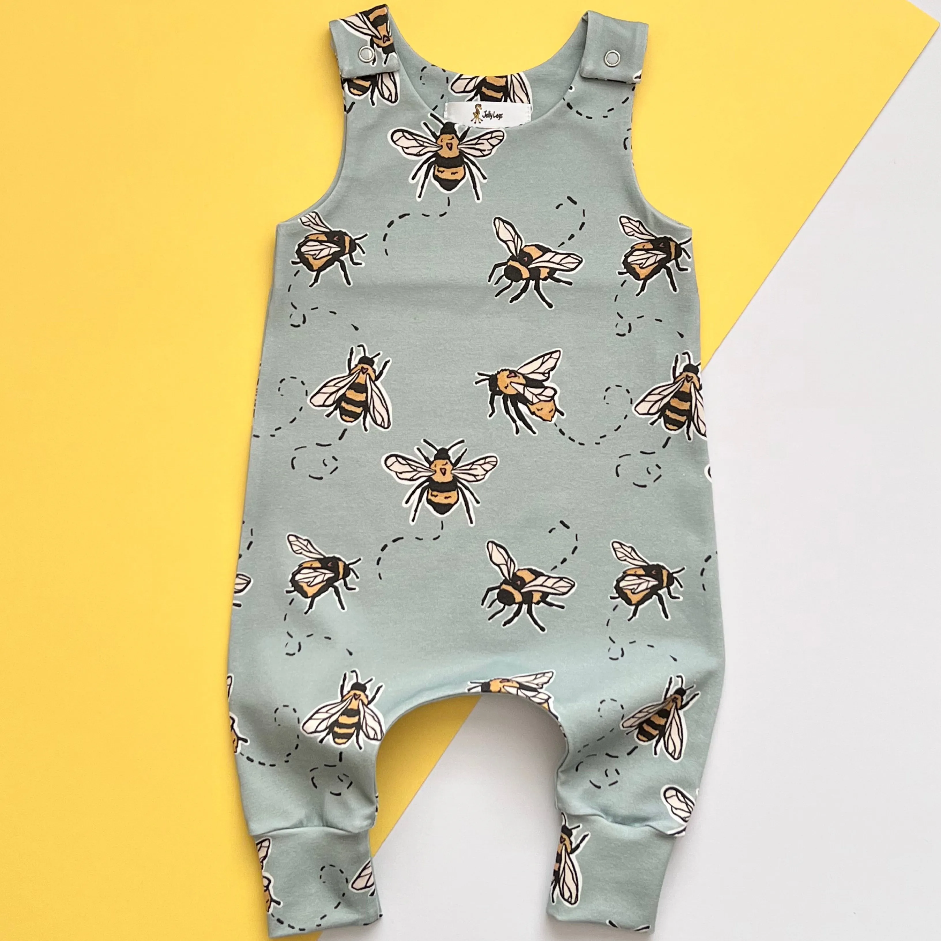 BEES DUNGAREE ROMPER