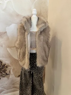 Benny Faux Fur Vest