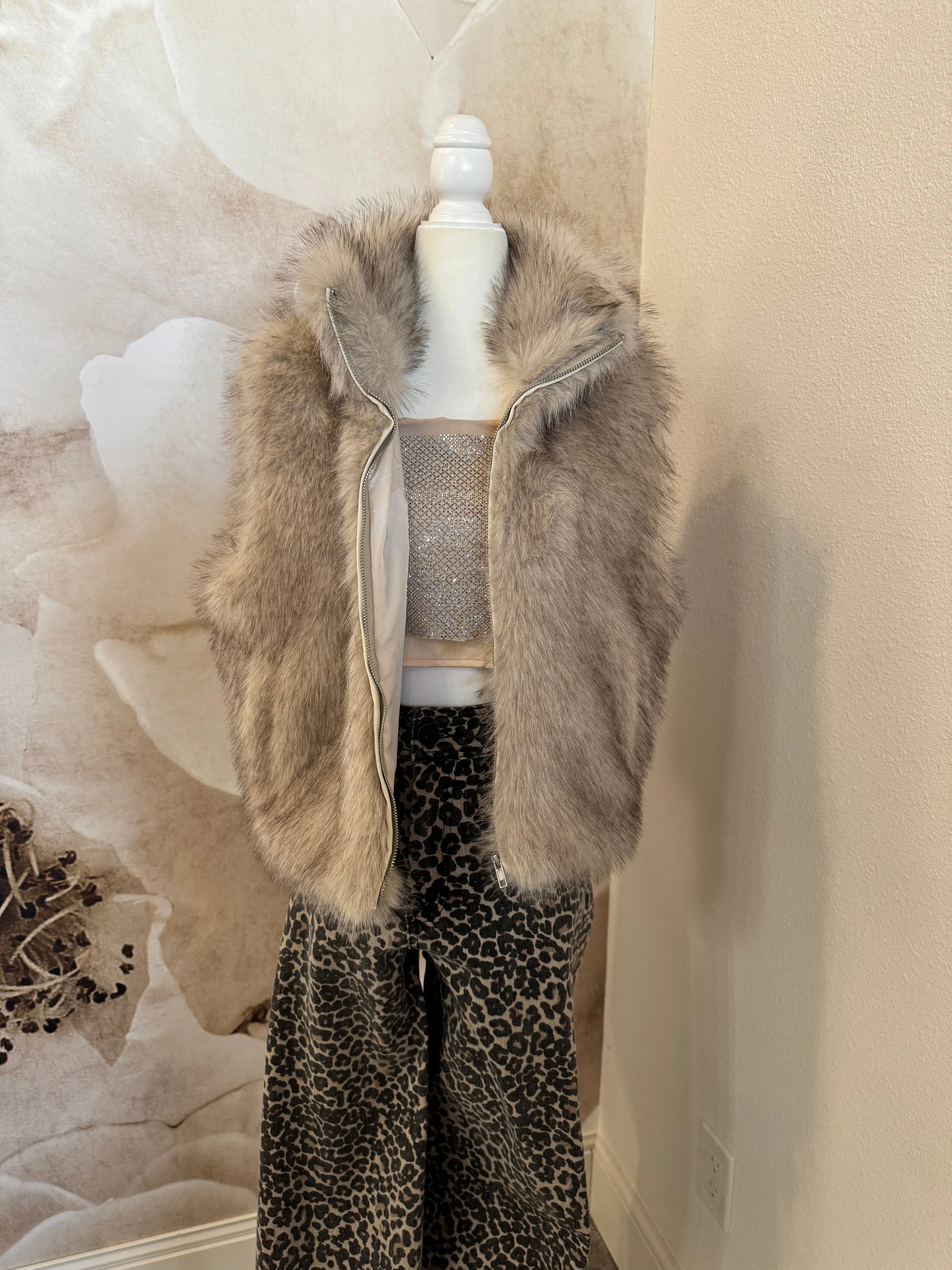 Benny Faux Fur Vest