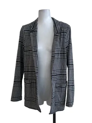 Black Houndstooth Pattern Jackets
