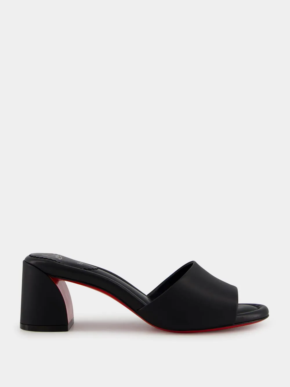 Black Jane Mule Nappa Leather