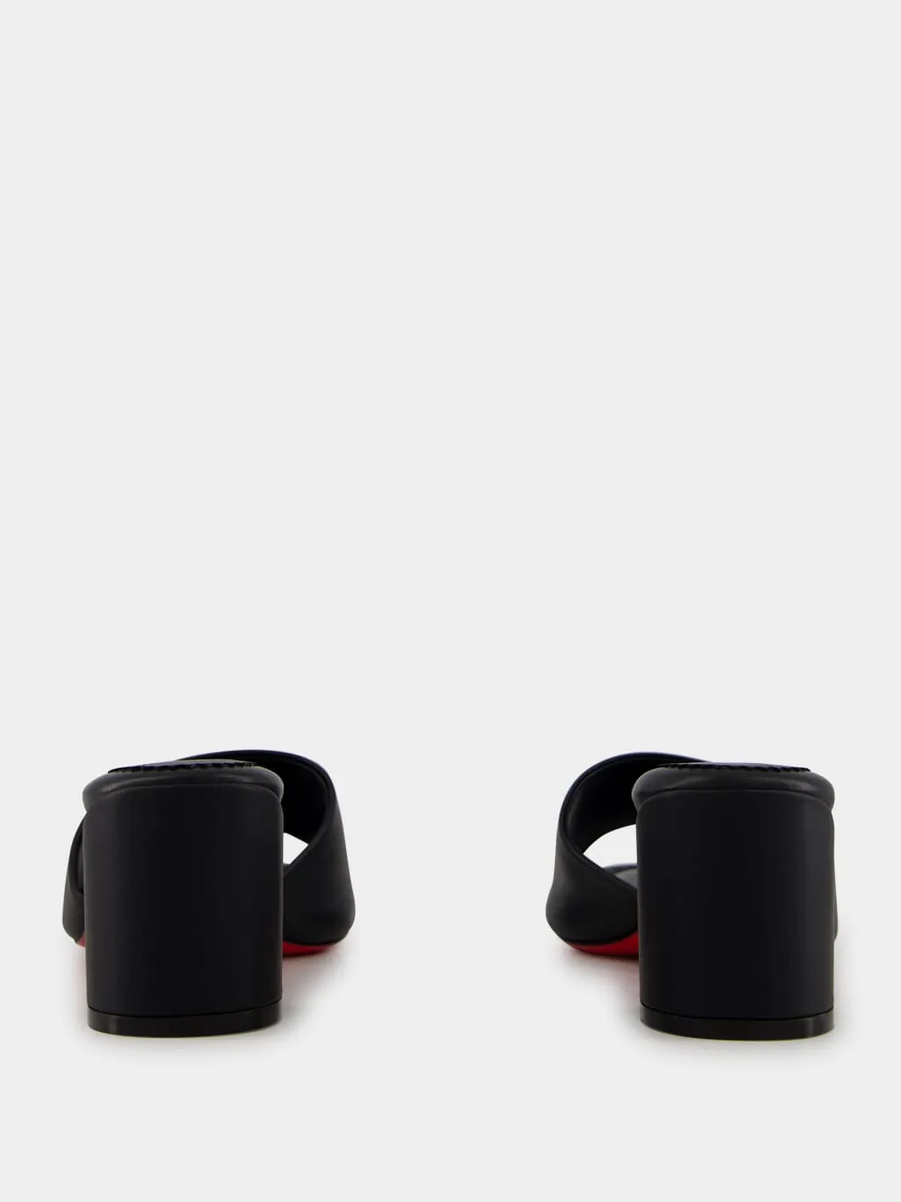 Black Jane Mule Nappa Leather