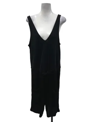 Black Sleeveless Romper