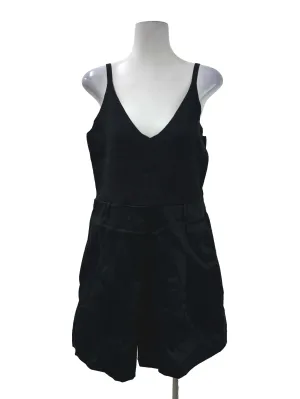 Black Sleeveless Romper