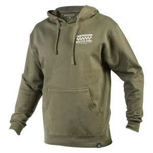 Blackbeard Hooded Pullover - Military Green