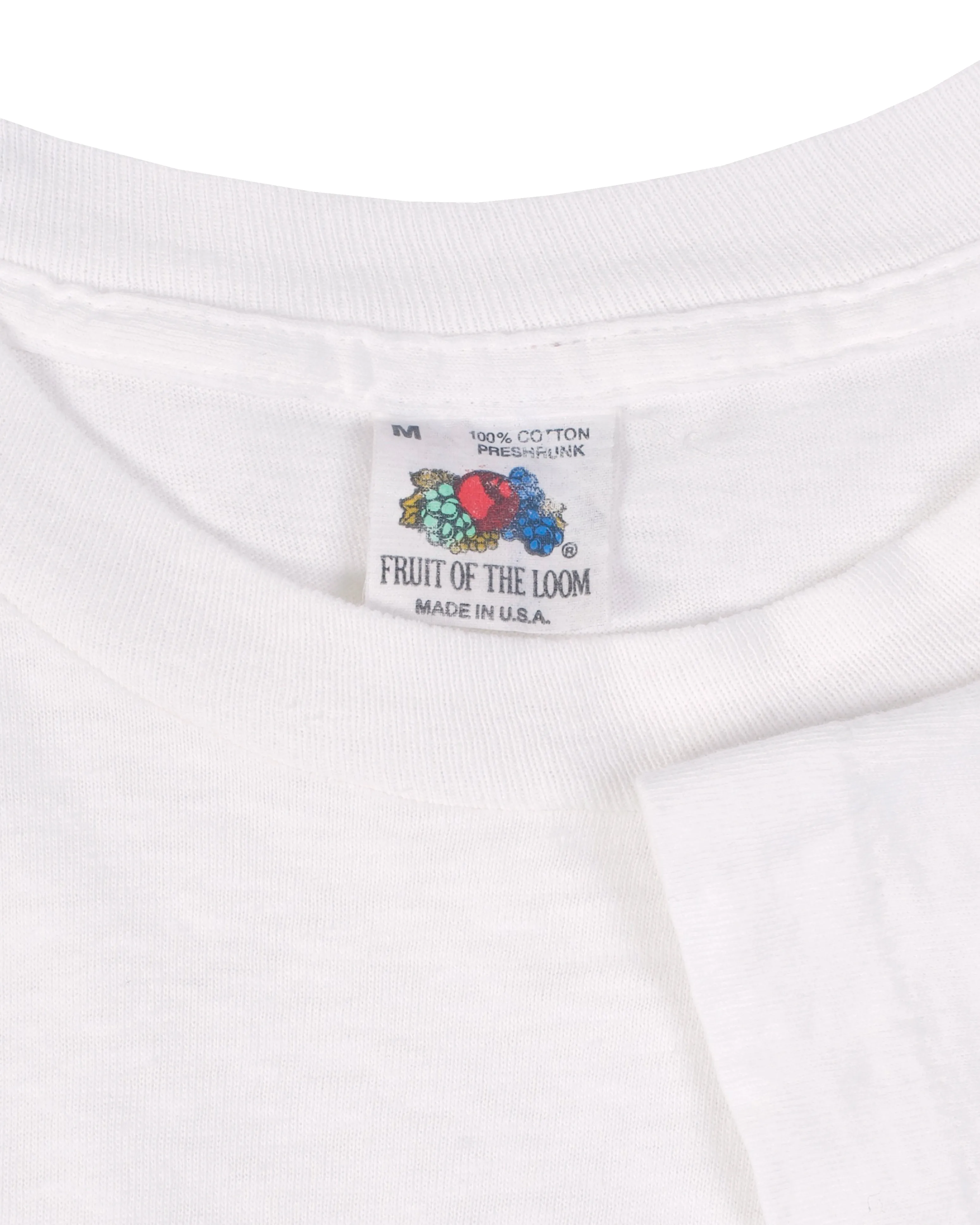 Blank Fruit of the Loom White Pocket T-Shirt