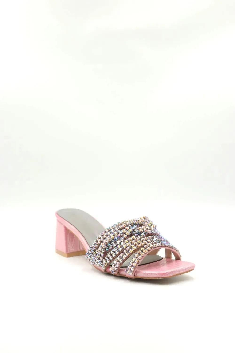 BLOCK HEEL OPEN TOE