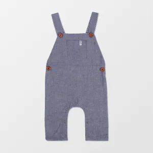 Blue Plain Dungarees