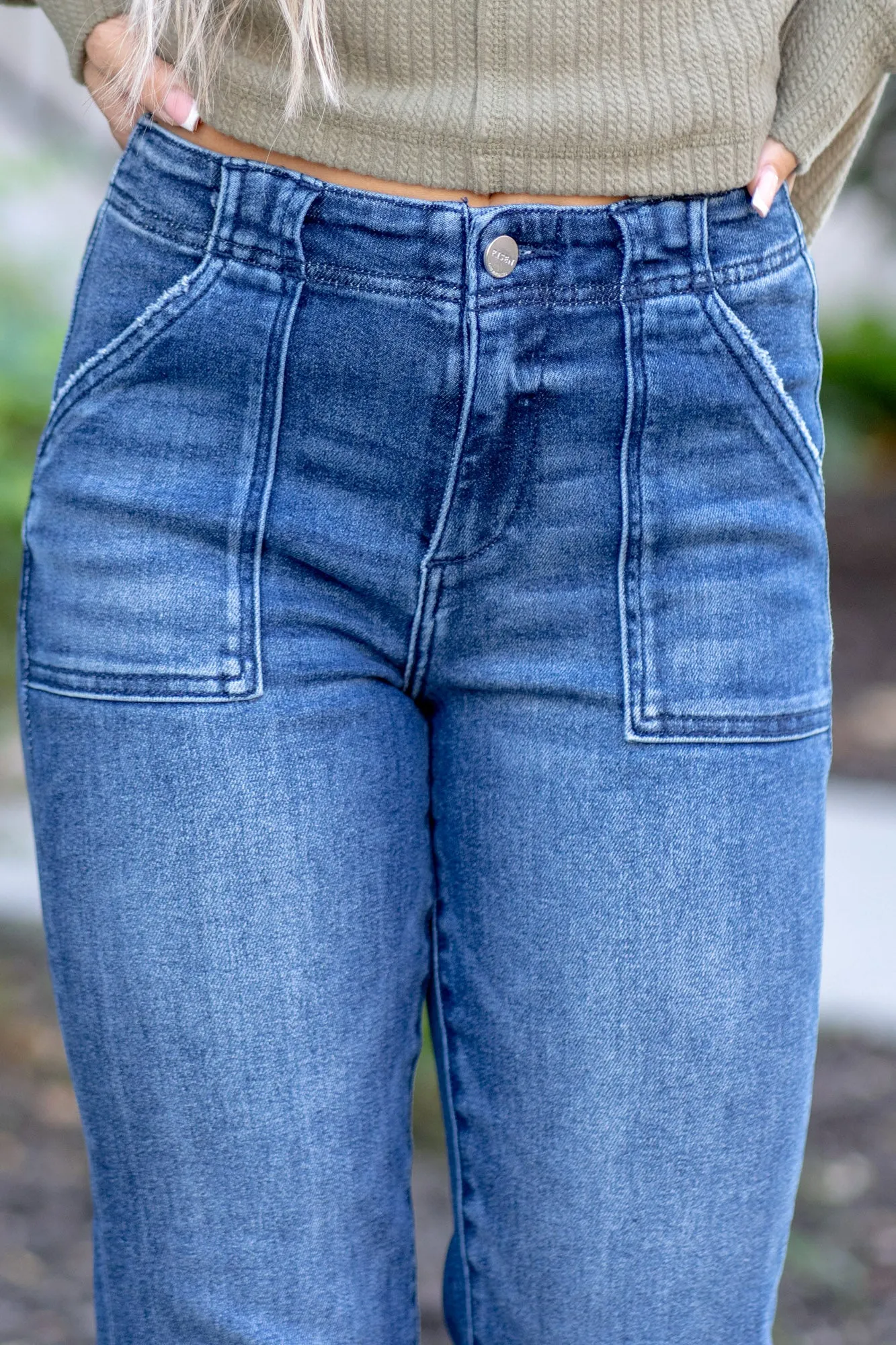 Bonfire Nights High Rise Ankle Flare Regular & Plus Sizes