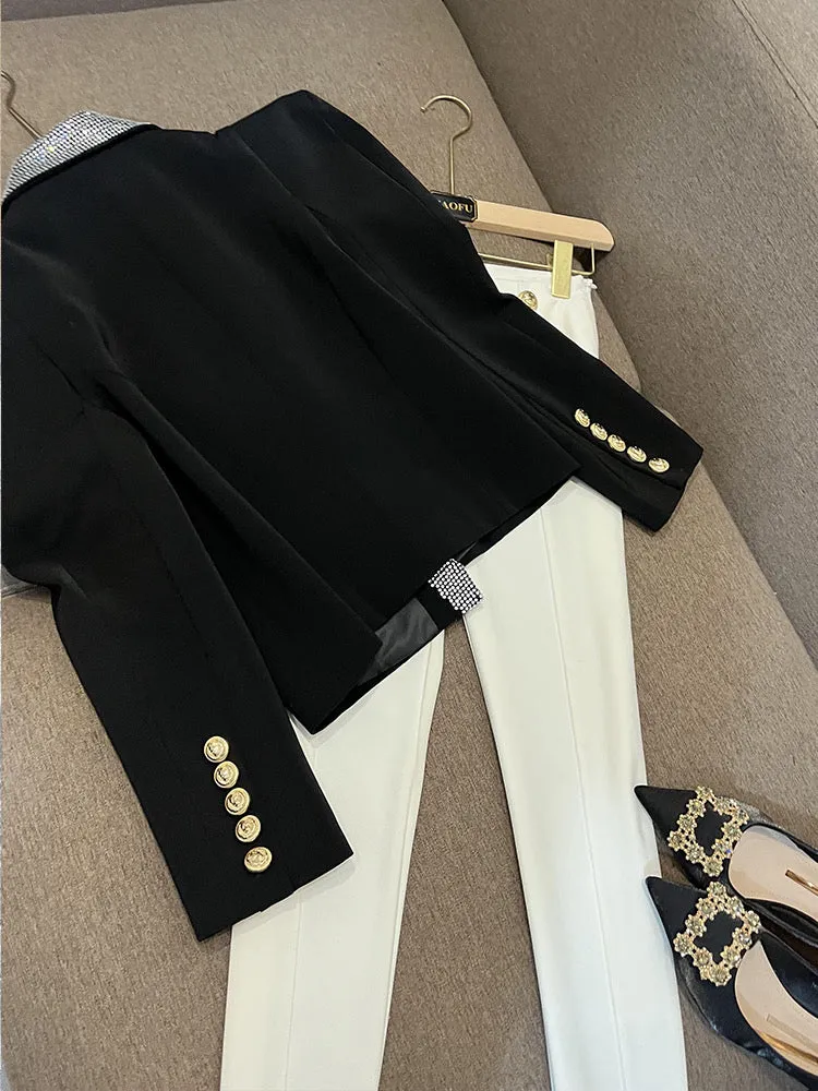 Brianna cropped blazer