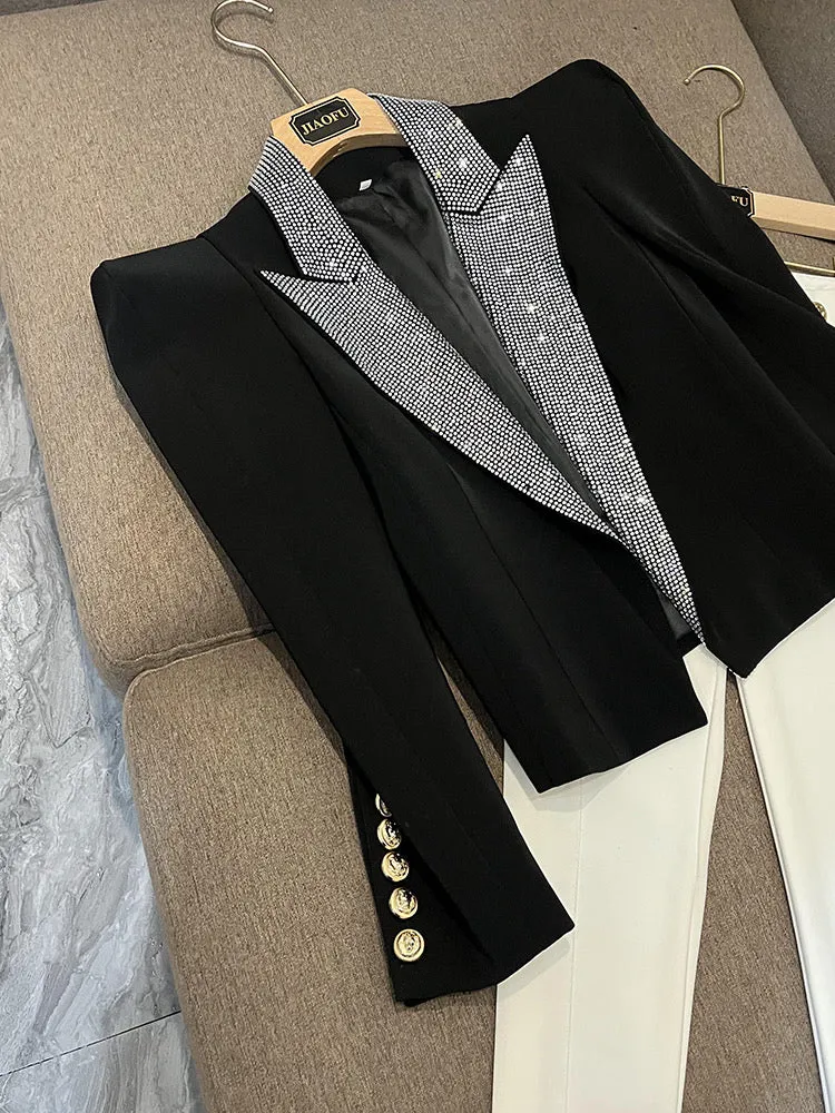 Brianna cropped blazer