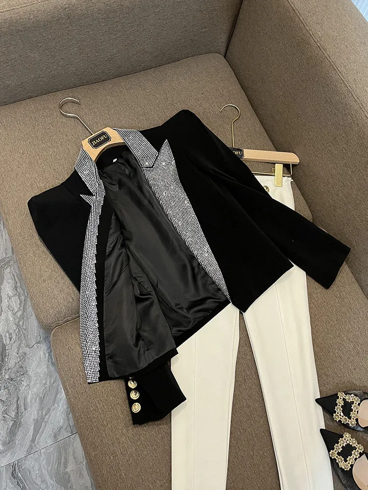 Brianna cropped blazer