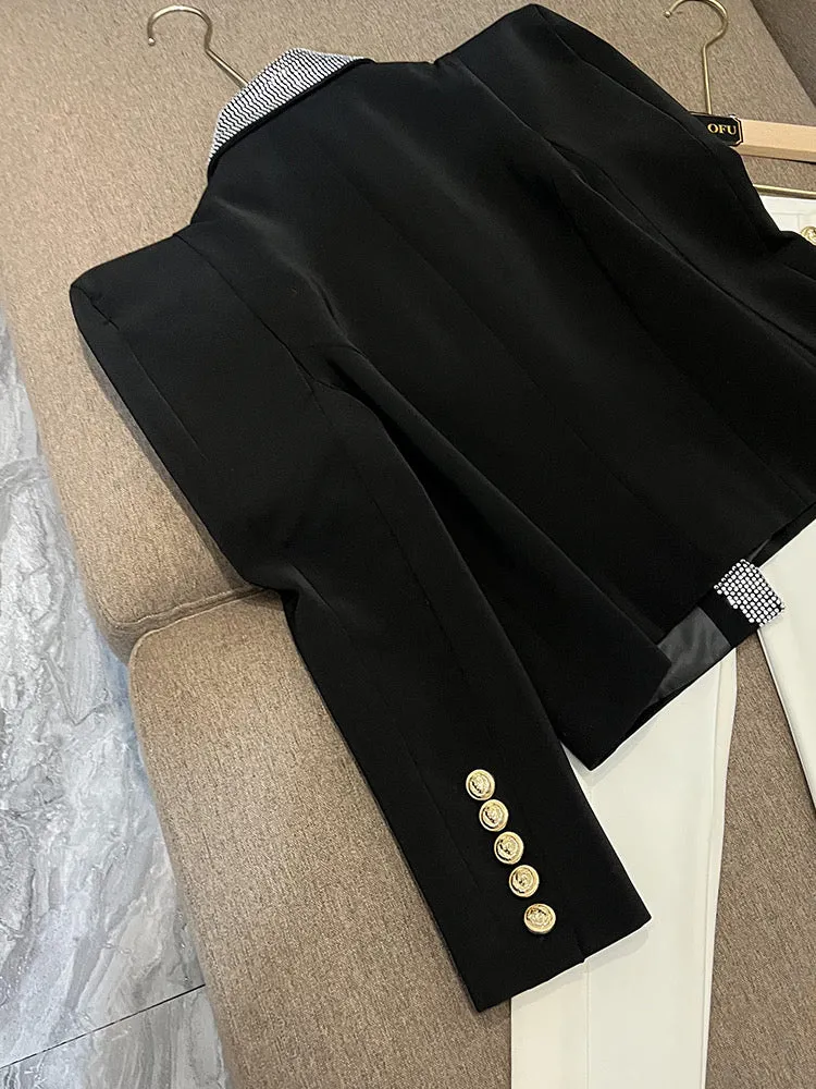 Brianna cropped blazer