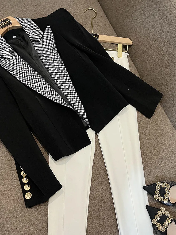 Brianna cropped blazer