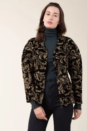 Brocade Fontaine in Gold/Black