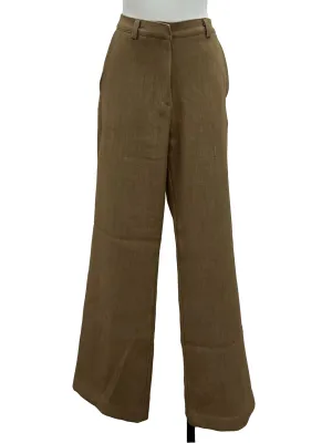 Brown Wide Leg Pants