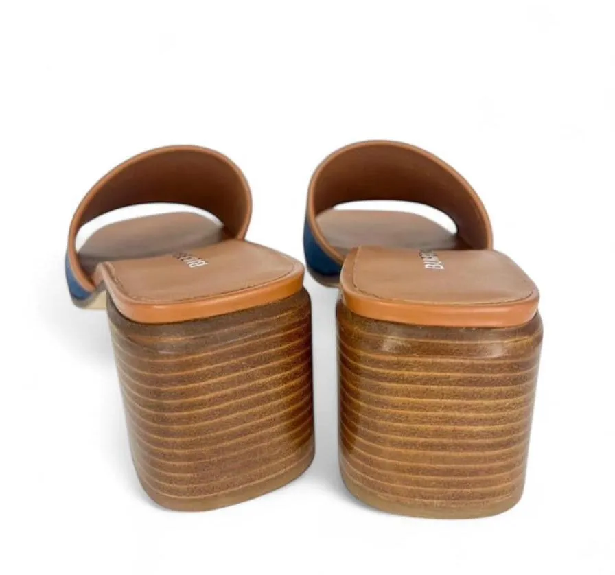 BURBERRY Wilma Open Toe Mules EU38