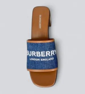 BURBERRY Wilma Open Toe Mules EU38