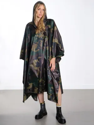 Camo Rain Poncho