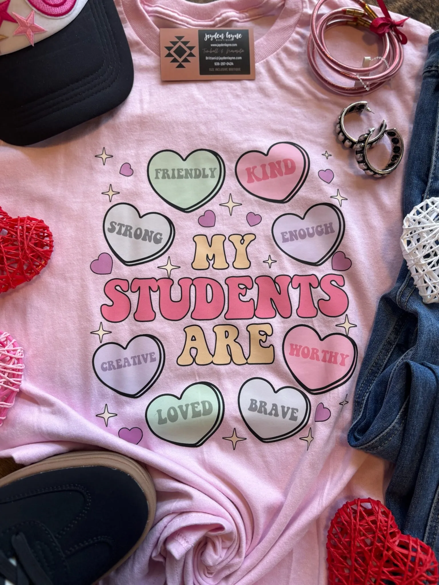 Candy Hearts Students Graphic