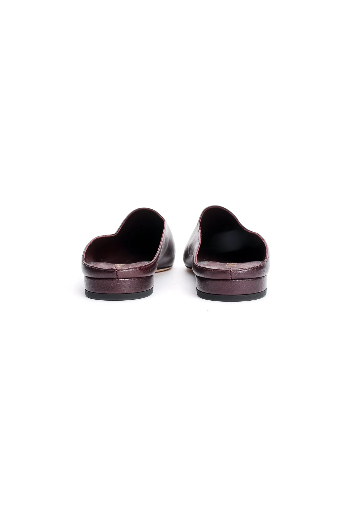 Cap Toe Slipper Mules