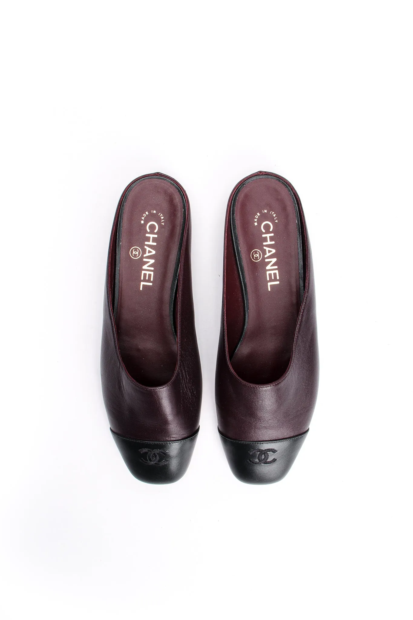 Cap Toe Slipper Mules