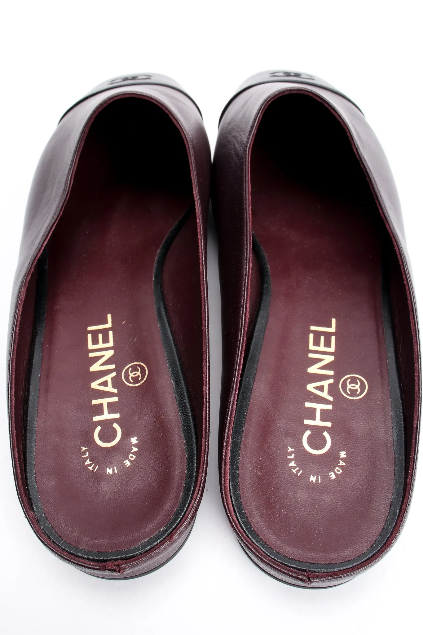 Cap Toe Slipper Mules