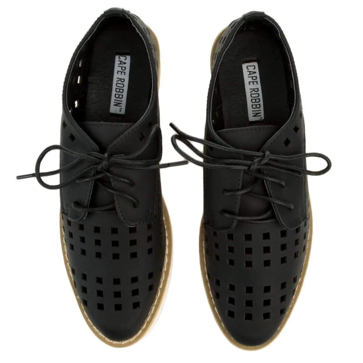 Cape Robbin Fara-3 Black Oxford Black