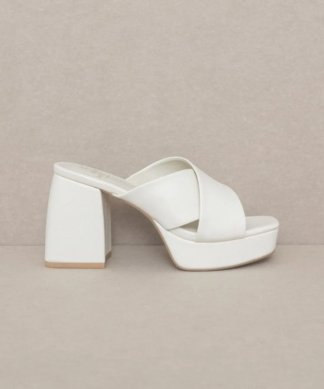Carmen Chunky Platform Mules