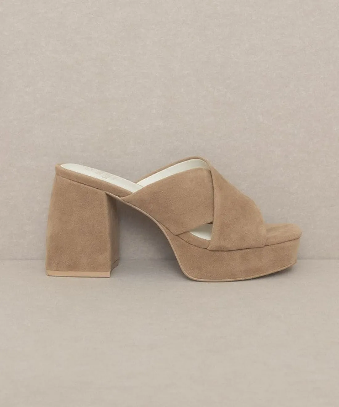 Carmen Chunky Platform Mules