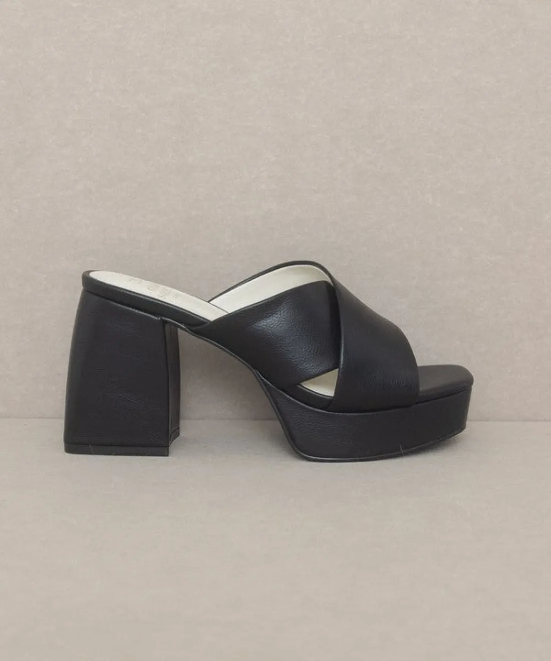 Carmen Chunky Platform Mules