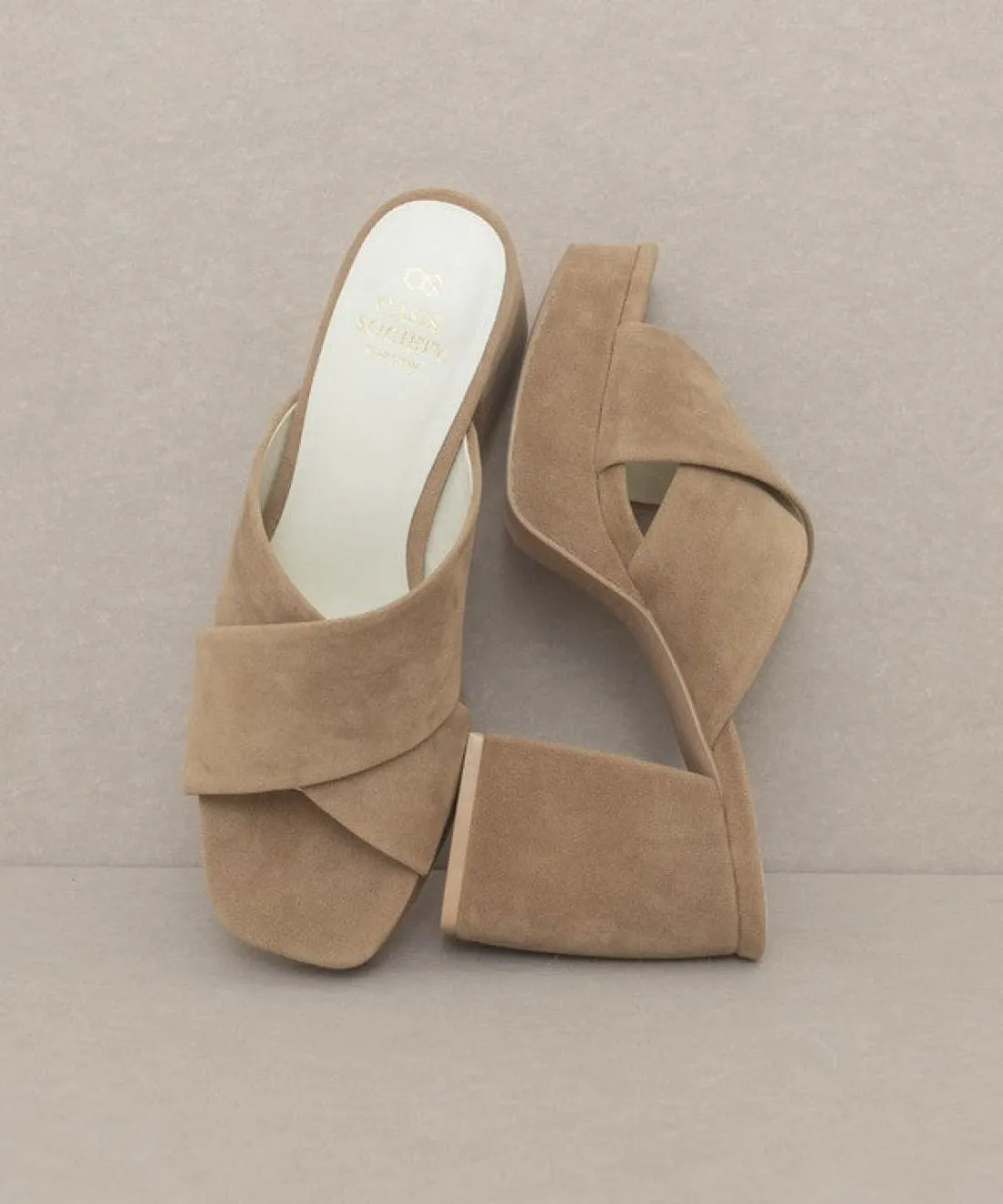 Carmen Chunky Platform Mules
