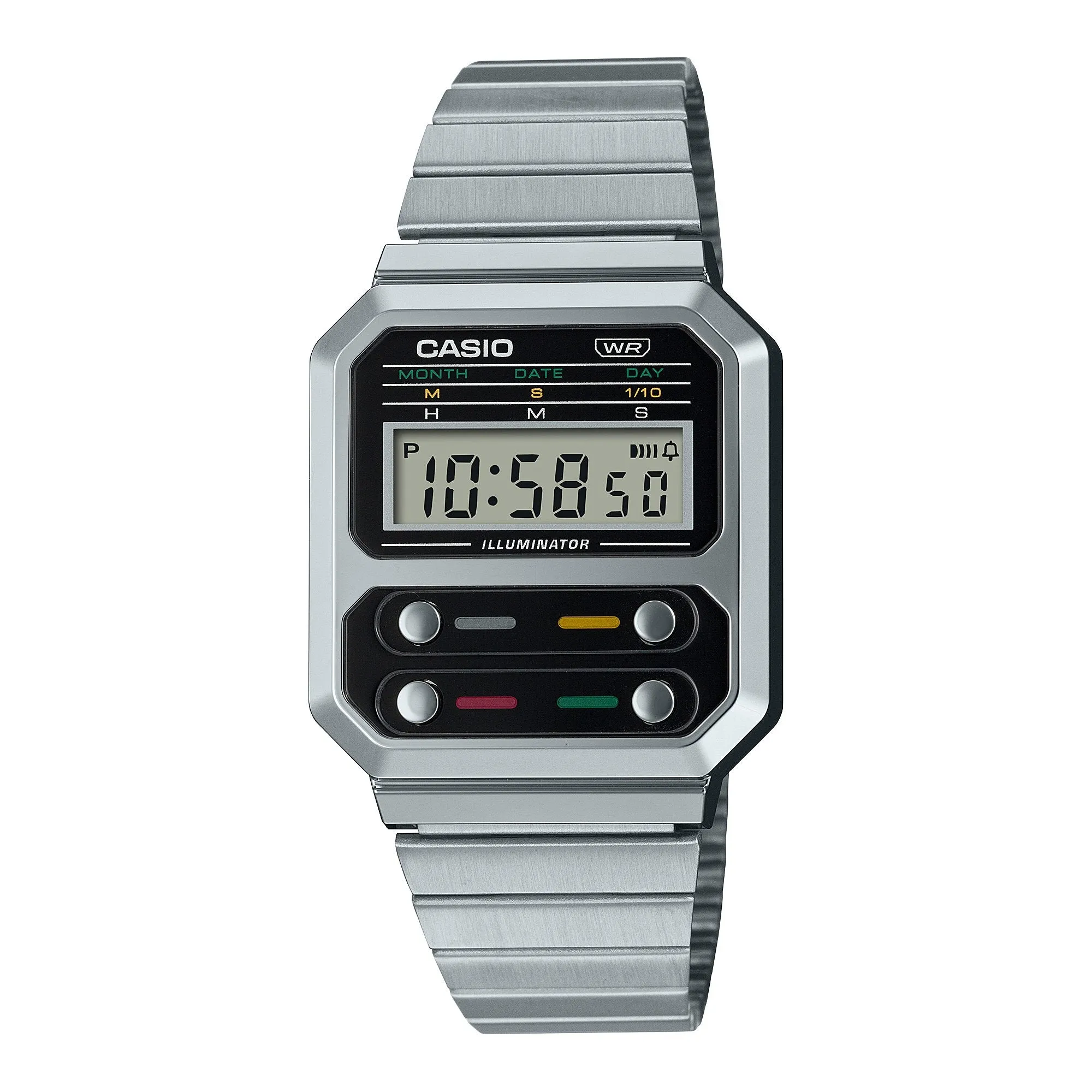Casio Vintage A100 Silver A100WE-1A