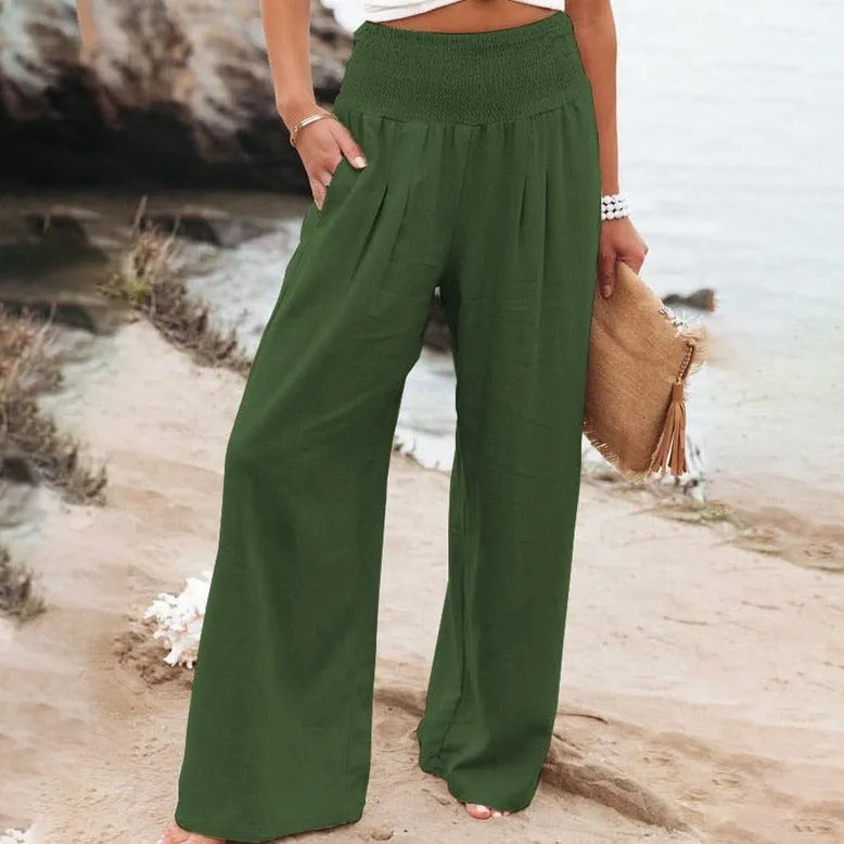 Casual Wide Leg Pants