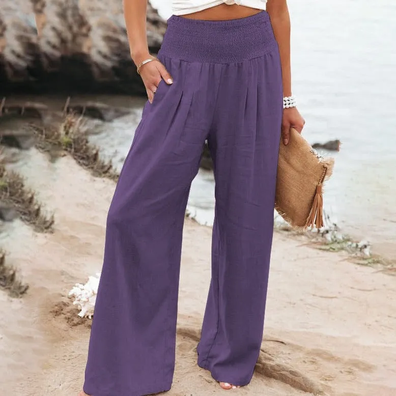 Casual Wide Leg Pants