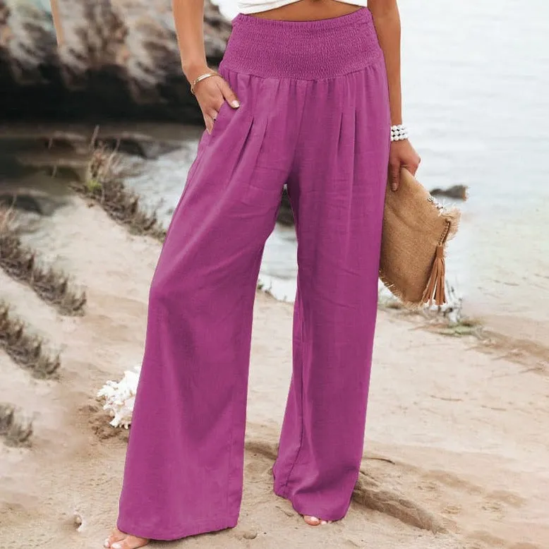 Casual Wide Leg Pants