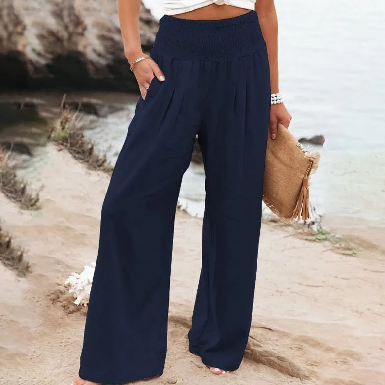 Casual Wide Leg Pants