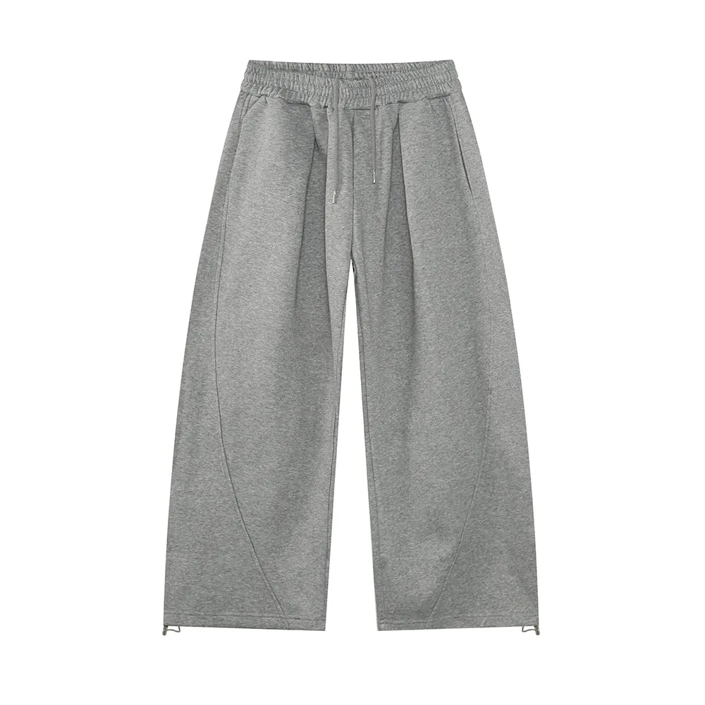 Casual Wide-Leg Sweatpants