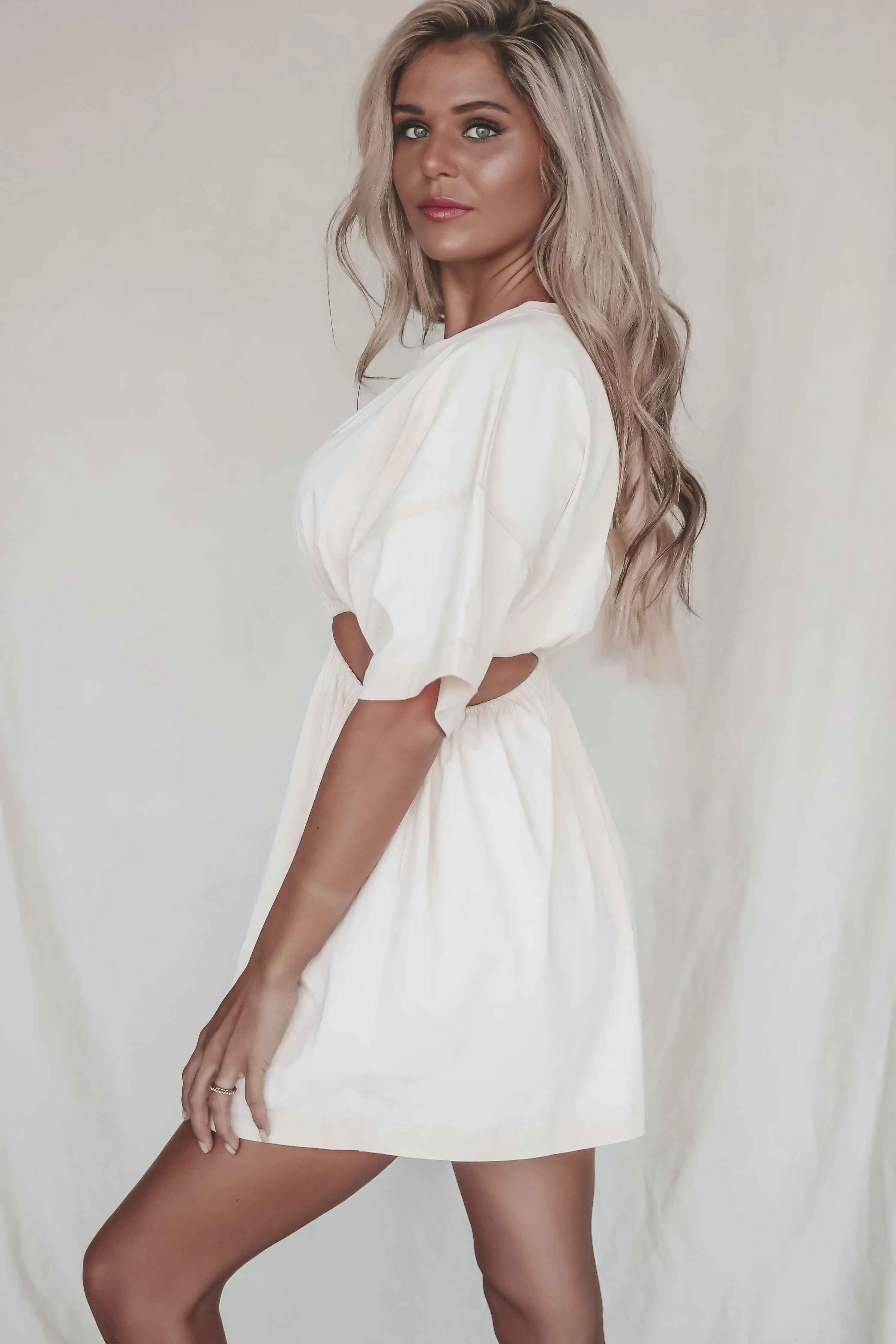 Catch Me Chilling Cutout Mini Dress