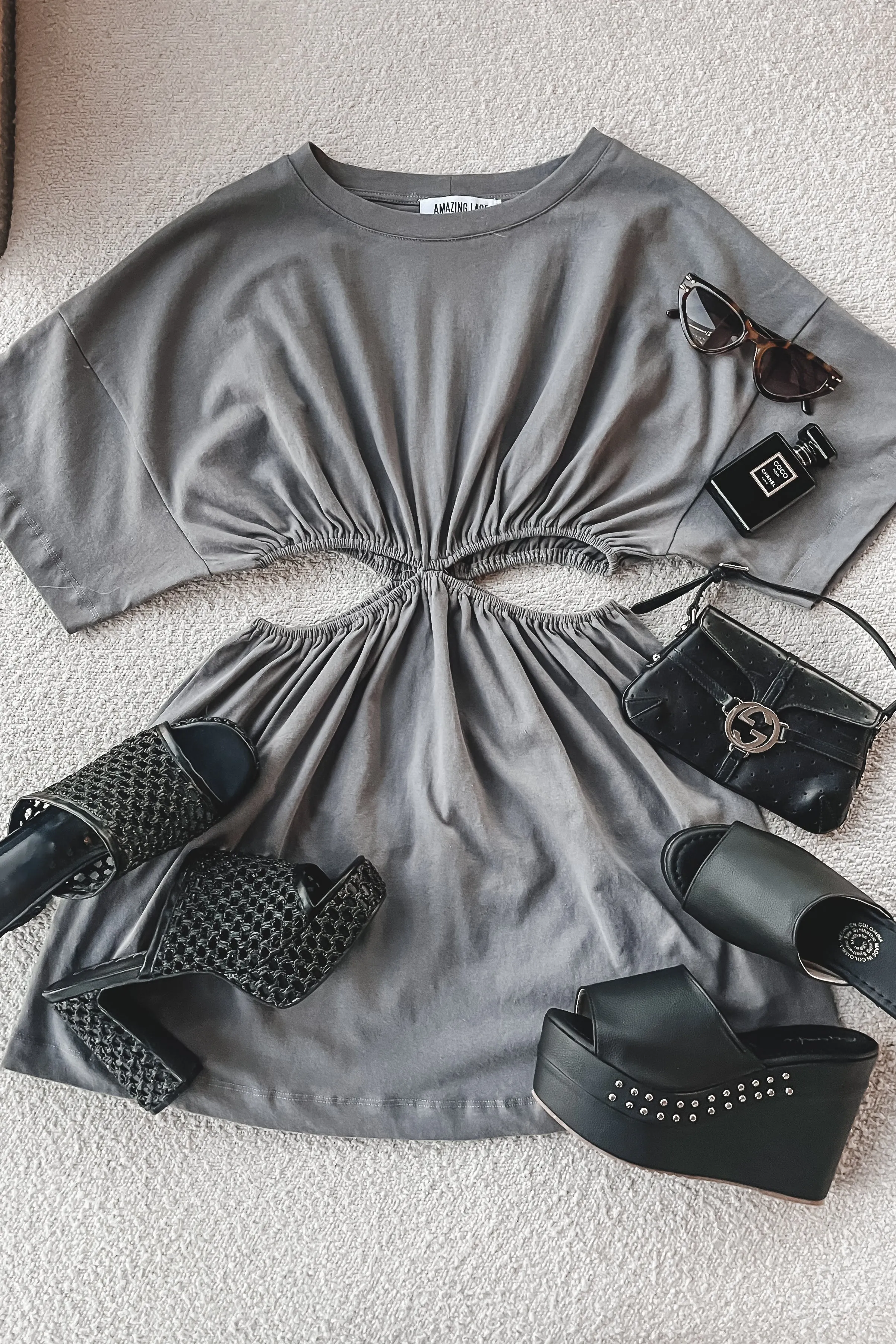 Catch Me Chilling Cutout Mini Dress